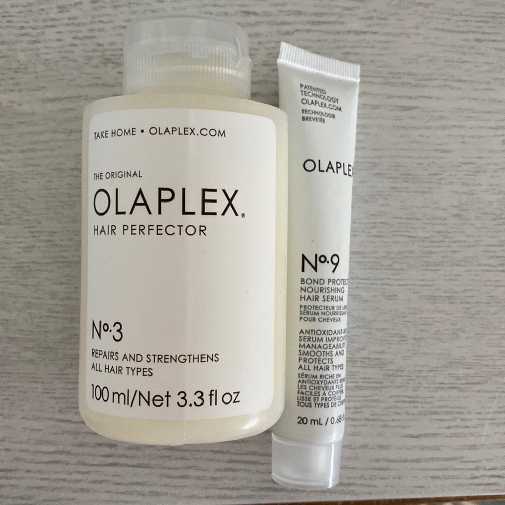 Olaplex No3 and No9
